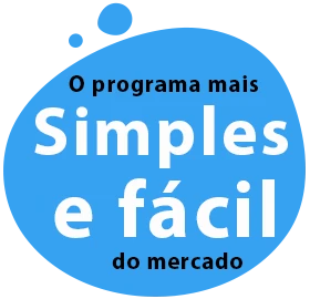 O programa mais simples e fácil do mercado